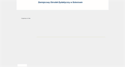 Desktop Screenshot of goleniow.spoleczna.pl